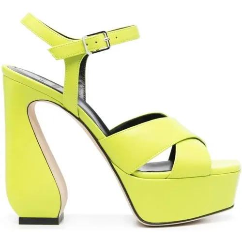 High Heel Sandals , female, Sizes: 5 1/2 UK, 8 UK, 4 1/2 UK, 3 1/2 UK, 4 UK - Sergio Rossi - Modalova