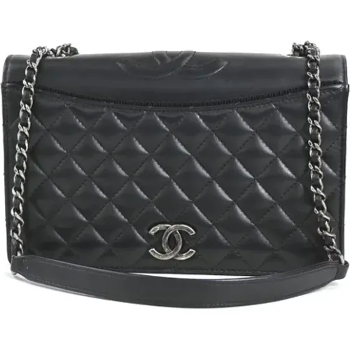 Pre-owned Leather shoulder-bags , female, Sizes: ONE SIZE - Chanel Vintage - Modalova