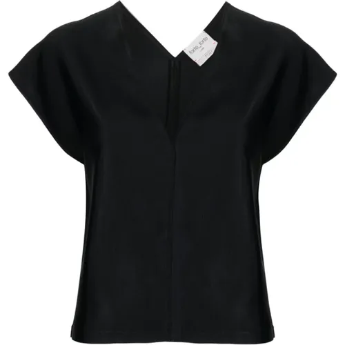 V-Neck Blouse , female, Sizes: M, XS - Forte Forte - Modalova