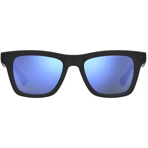 Rectangular Sunglasses with Mirrored Blue Lenses , unisex, Sizes: 51 MM - Havaianas - Modalova