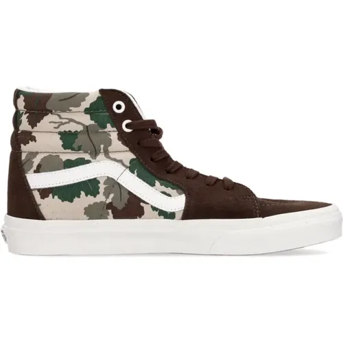 Camo High-Top Schnürschuh , Herren, Größe: 41 EU - Vans - Modalova