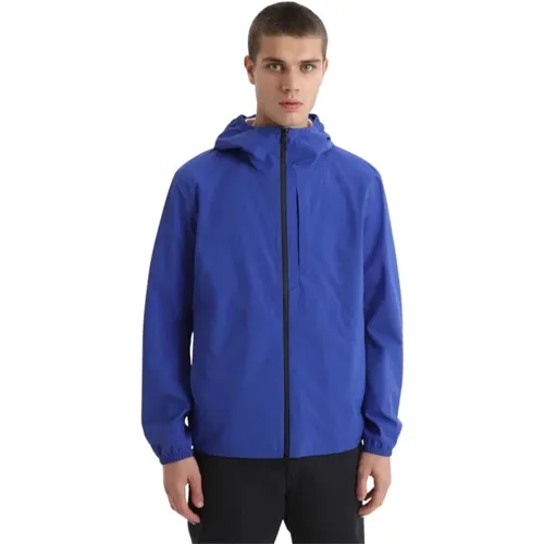 Pacific Waterproof Jacket , male, Sizes: M, S - Woolrich - Modalova