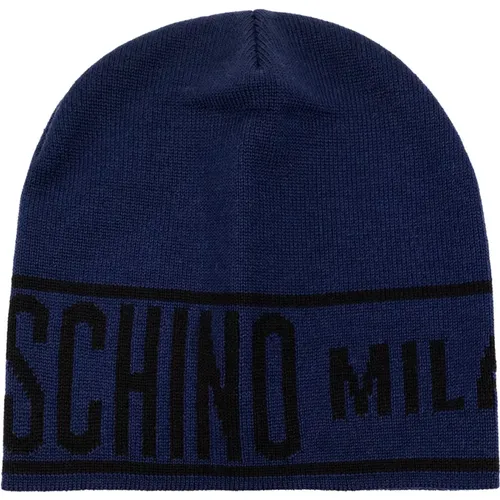 Beanie mit Logo Moschino - Moschino - Modalova