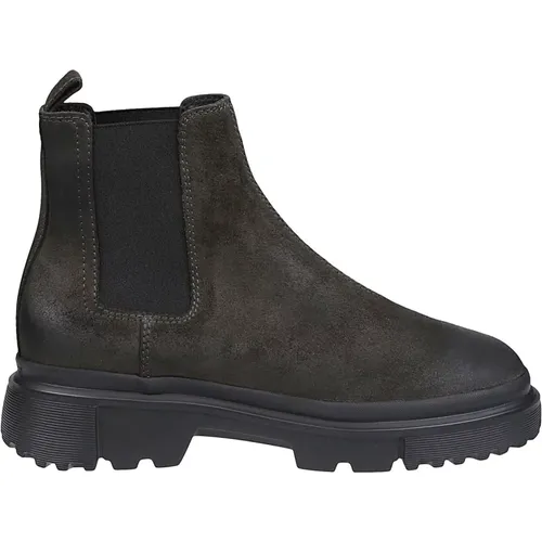 Ankle Boots in Chelsea Style , male, Sizes: 7 UK - Hogan - Modalova