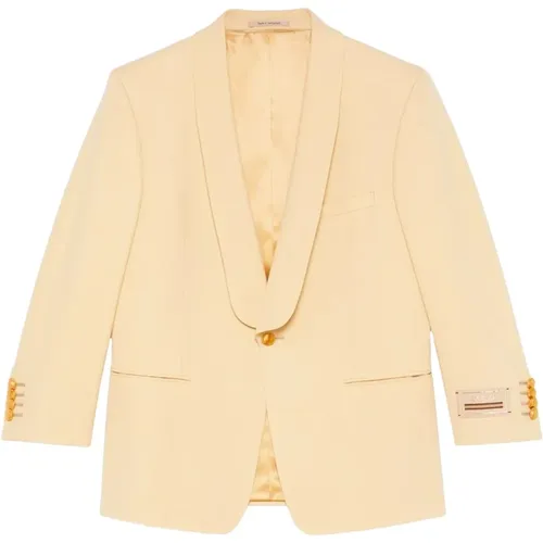 Stylish Blazer Jacket , male, Sizes: L - Gucci - Modalova