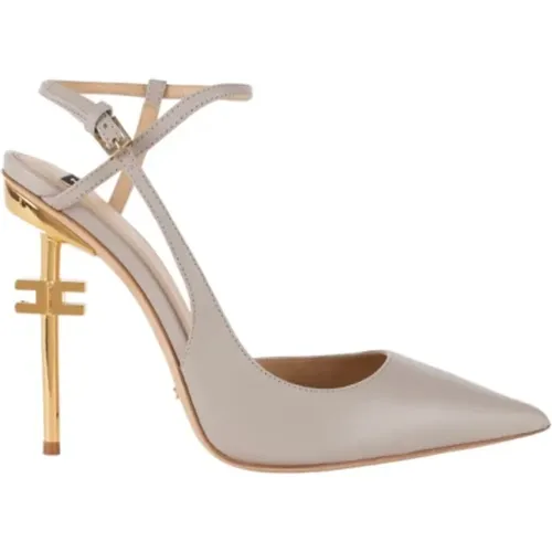 Elegant Decollete Shoes , female, Sizes: 3 UK, 5 UK, 7 UK - Elisabetta Franchi - Modalova