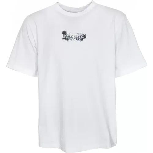 Scratch Logo T-Shirt , Herren, Größe: S - Daily Paper - Modalova