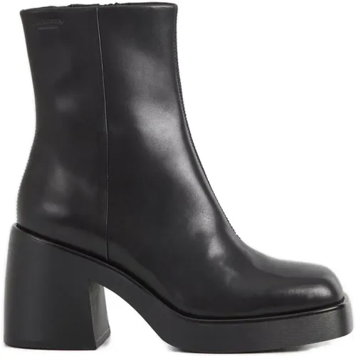 Moderne Retro-Plateau-Stiefel - Schwarz , Damen, Größe: 39 EU - Vagabond Shoemakers - Modalova