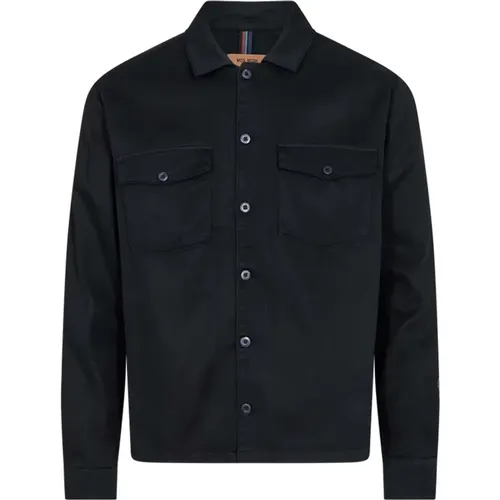 Dark Blouse Jacket , male, Sizes: L, XL - MOS MOSH - Modalova