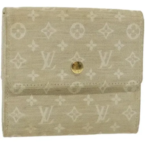 Pre-owned Canvas wallets , female, Sizes: ONE SIZE - Louis Vuitton Vintage - Modalova