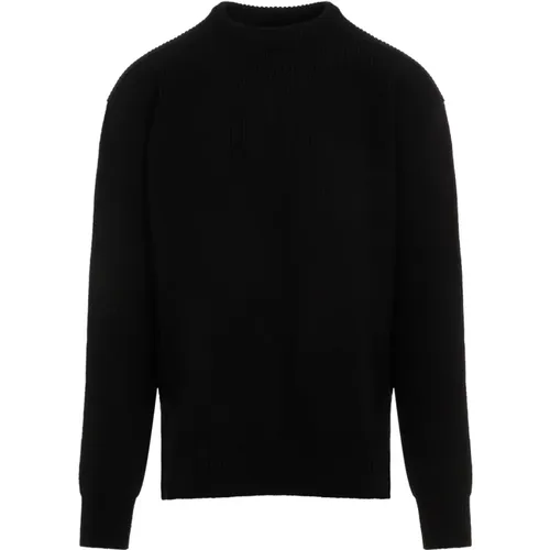 Fisherman Wool Pullover Sweater , male, Sizes: L, M, S - Rick Owens - Modalova