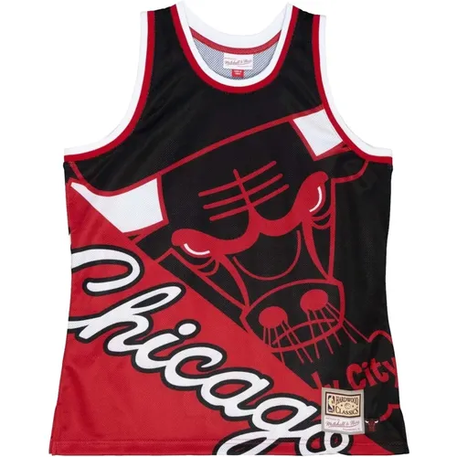 Chicago Bulls Tank Top , Herren, Größe: L - Mitchell & Ness - Modalova