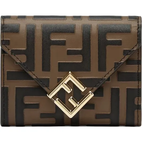 FF Diamonds Wallet , female, Sizes: ONE SIZE - Fendi - Modalova