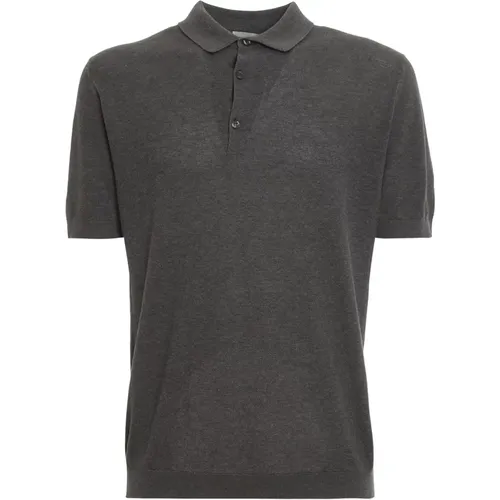 Pique Polo Shirt , male, Sizes: XL, S - John Smedley - Modalova