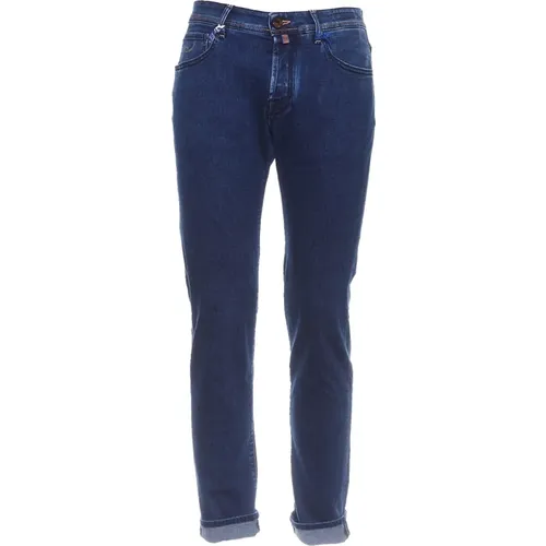 Men's Clothing Jeans Dark Ss24 , male, Sizes: W31, W40, W33, W35, W38, W36, W32 - Jacob Cohën - Modalova