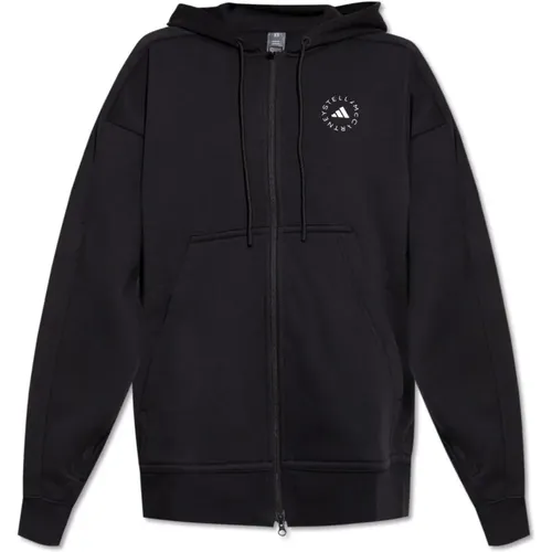 Hoodie mit Logo , Damen, Größe: S - adidas by stella mccartney - Modalova