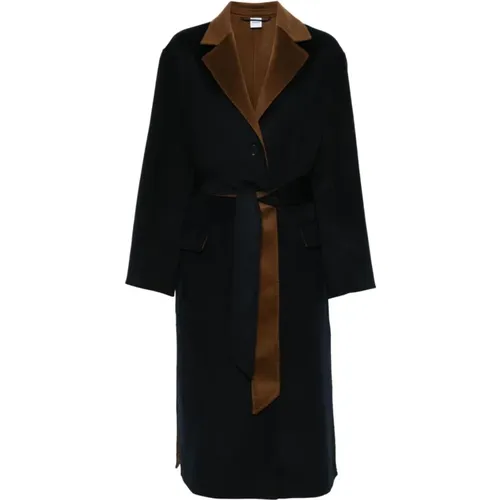 Brown Coat Model 0730 , female, Sizes: M - Aspesi - Modalova