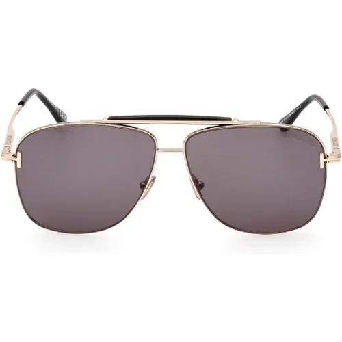 Jaden Metall Sonnenbrille für Männer - Tom Ford - Modalova