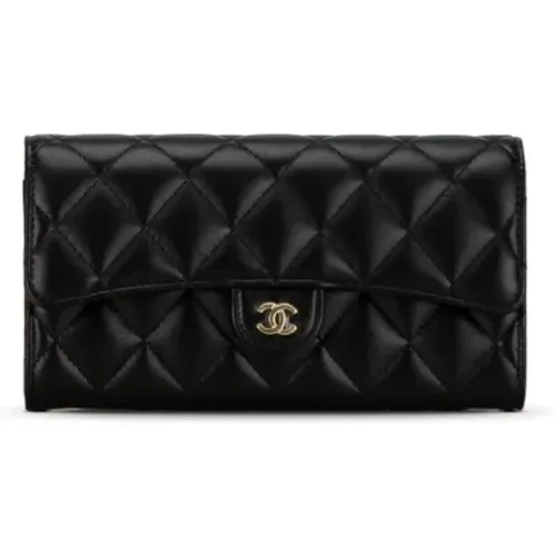 Pre-owned Leather wallets , female, Sizes: ONE SIZE - Chanel Vintage - Modalova