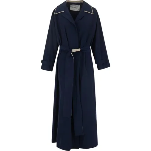 Belted Coats , Damen, Größe: XS - Ombra Milano - Modalova