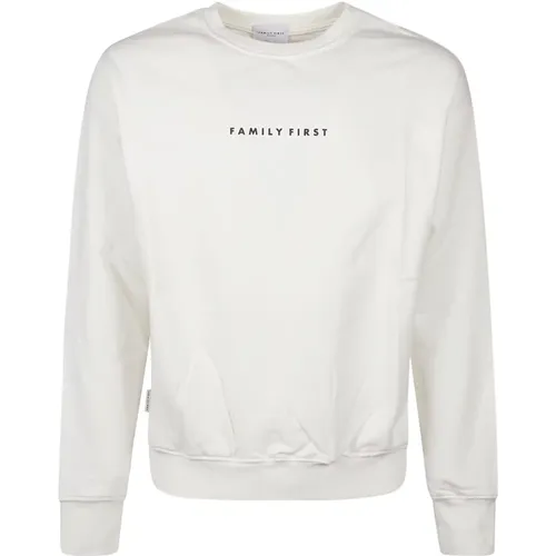 Logo Sweatshirt , male, Sizes: XL, S, L, M - Family First - Modalova