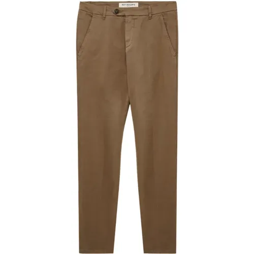 Winter Gabardine Hose , Herren, Größe: W40 - Roy Roger's - Modalova