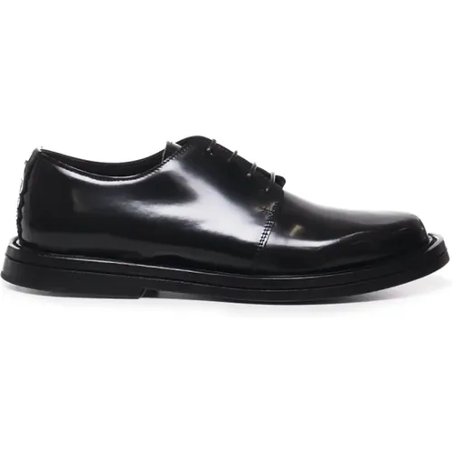 Leather Lace-Up Flat Shoes , male, Sizes: 10 UK, 6 UK, 8 UK, 7 UK - THE Antipode - Modalova
