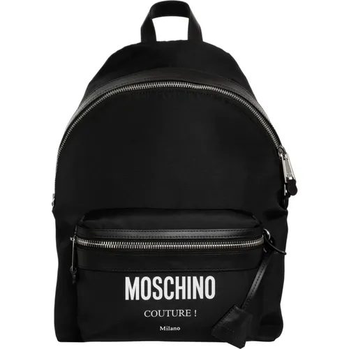Stylischer Rucksack mit Verstellbarem Gurt - Moschino - Modalova