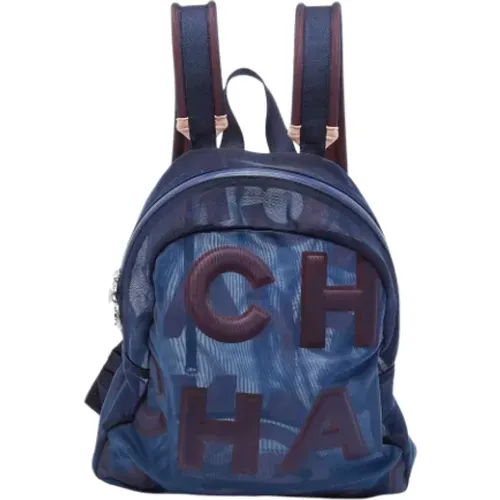 Pre-owned Mesh backpacks , female, Sizes: ONE SIZE - Chanel Vintage - Modalova