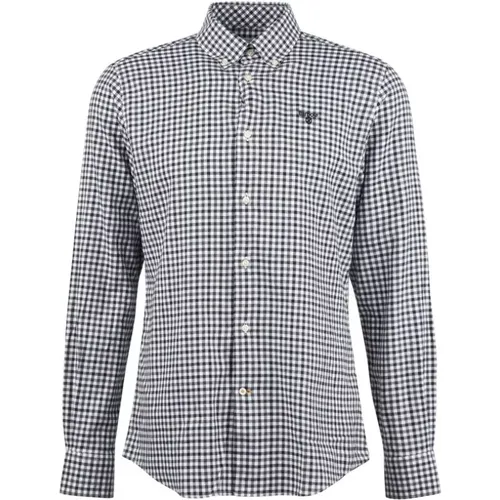 Gingham besticktes Hemd , Herren, Größe: XL - Barbour - Modalova