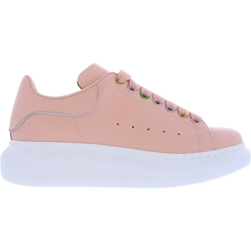 High-Quality Leather Sneakers , female, Sizes: 1 UK - alexander mcqueen - Modalova