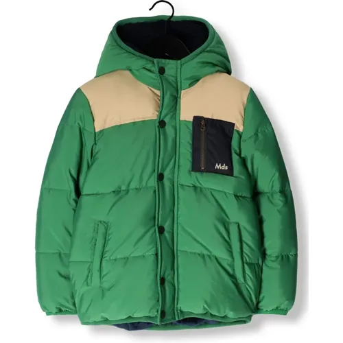 Jungen Winter Puffer Jacke Grün - Modström - Modalova