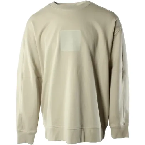 Diagonal Fleece Sweater - C.P. Company - Modalova