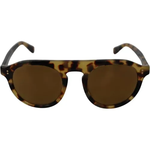 Jazz Sonnenbrille Braune Tortoiseshell Rahmen - Dolce & Gabbana - Modalova