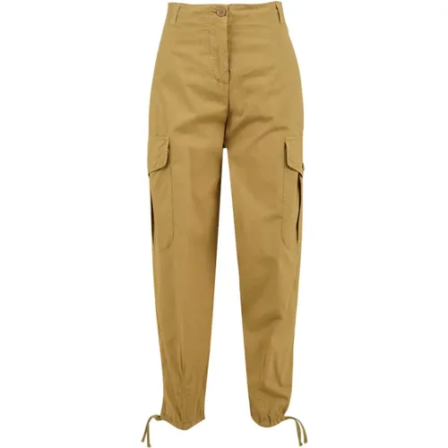 Tapered Trousers , female, Sizes: XS, 2XS - Aspesi - Modalova