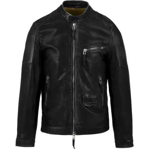 Bandit 20 Leather Coat , male, Sizes: L, 2XL - The Jack Leathers - Modalova
