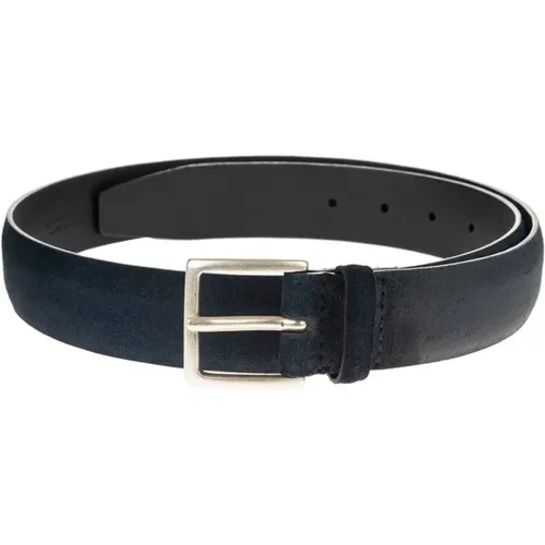 Cloudy Belt with Metal Buckle , male, Sizes: 105 CM, 90 CM, 95 CM, 100 CM - Orciani - Modalova