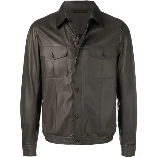 Jacket , male, Sizes: 4XL - Ermenegildo Zegna - Modalova