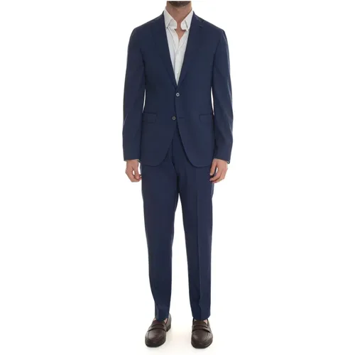 Classic 2-Button Suit , male, Sizes: M - Michael Kors - Modalova