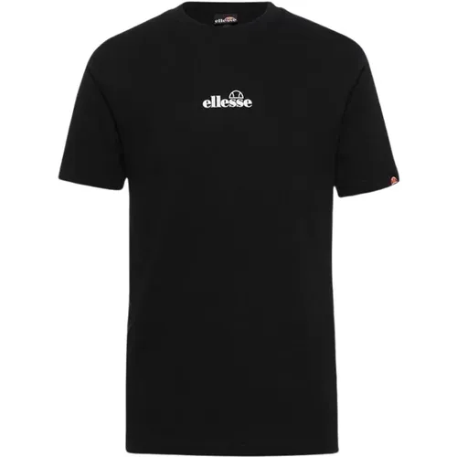 Herren Baumwoll T-shirt , Herren, Größe: L - Ellesse - Modalova