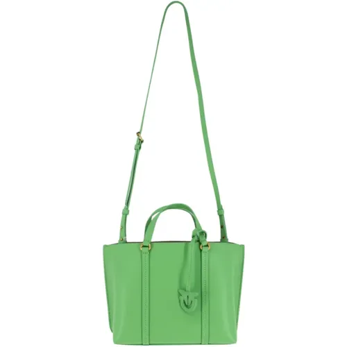 Womens Bags Handbag Verde Menta Antique Gold Ss24 , female, Sizes: ONE SIZE - pinko - Modalova