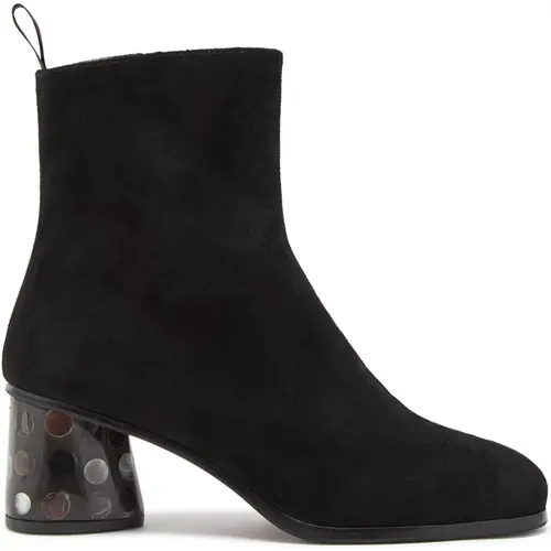 Seabed Inlay Heel Booties , Damen, Größe: 36 EU - MALIPARMI - Modalova