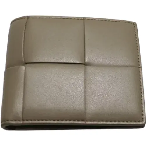 Pre-owned Leather wallets , female, Sizes: ONE SIZE - Bottega Veneta Vintage - Modalova