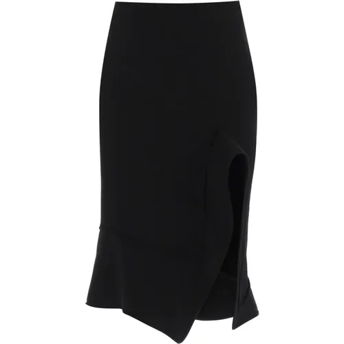 Pleated Mini Skirt , female, Sizes: S - Bottega Veneta - Modalova