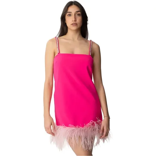 Summer Dress , female, Sizes: XS, 2XS - pinko - Modalova