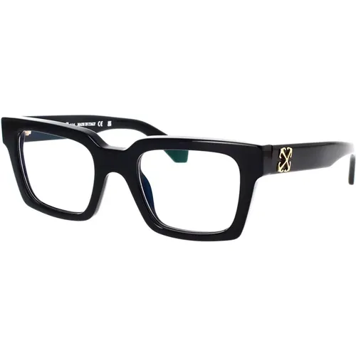 Astral Charm Rectangular Eyeglasses Style 72 , unisex, Sizes: 50 MM - Off White - Modalova
