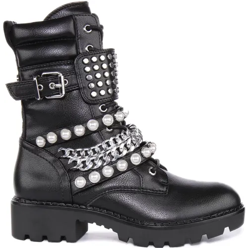 Wave Combat Boot in , female, Sizes: 7 UK, 4 UK, 6 UK - Buffalo - Modalova