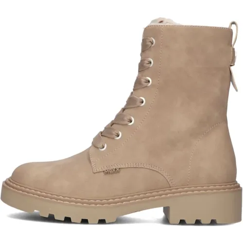 Taupe Wildleder Schnürstiefel Margaux , Damen, Größe: 42 EU - Mexx - Modalova