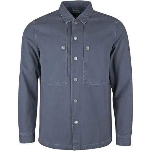 Steve McQueen Overshirt with Buttons , male, Sizes: XL - Barbour - Modalova