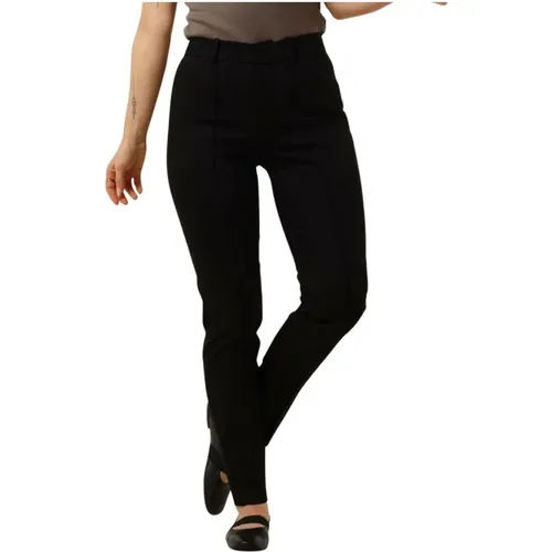 Schwarze Chino Hose für Frauen , Damen, Größe: W25 L32 - drykorn - Modalova